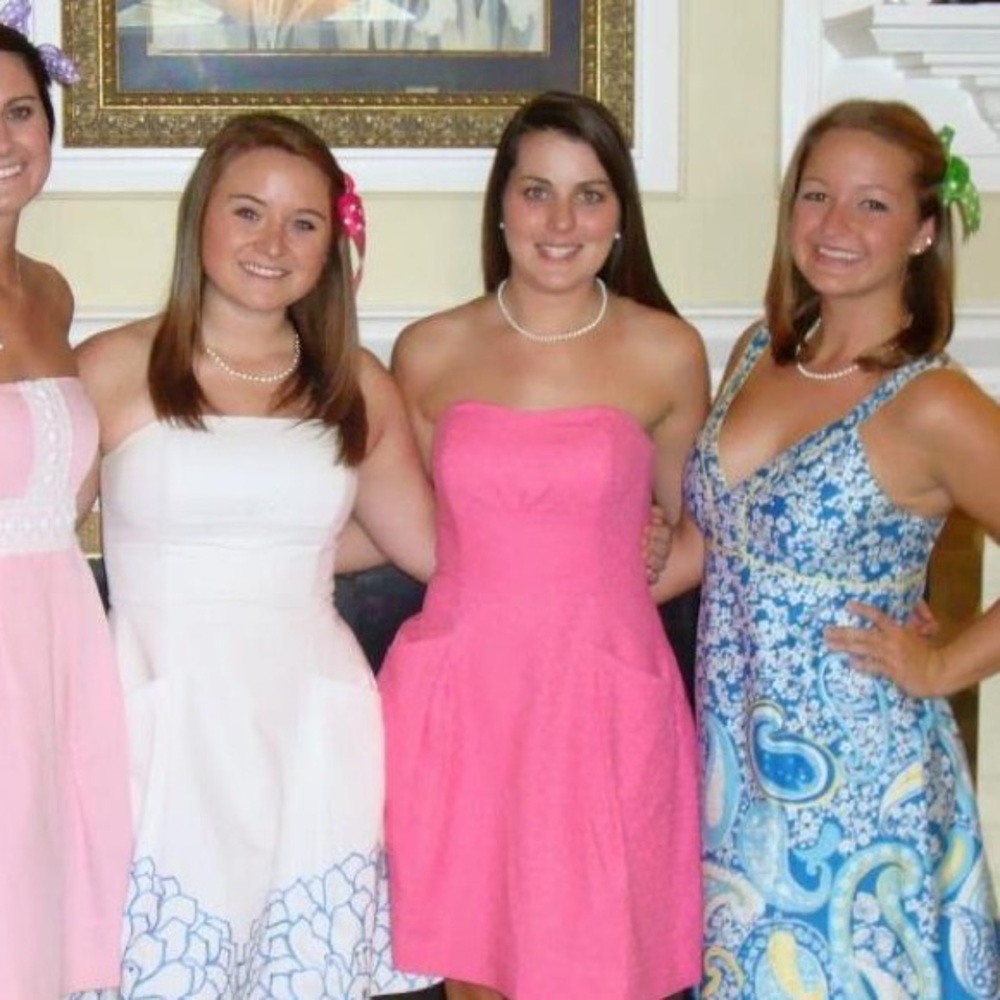 Lilly Pulitzer Pink Blossom Dress Size:2
